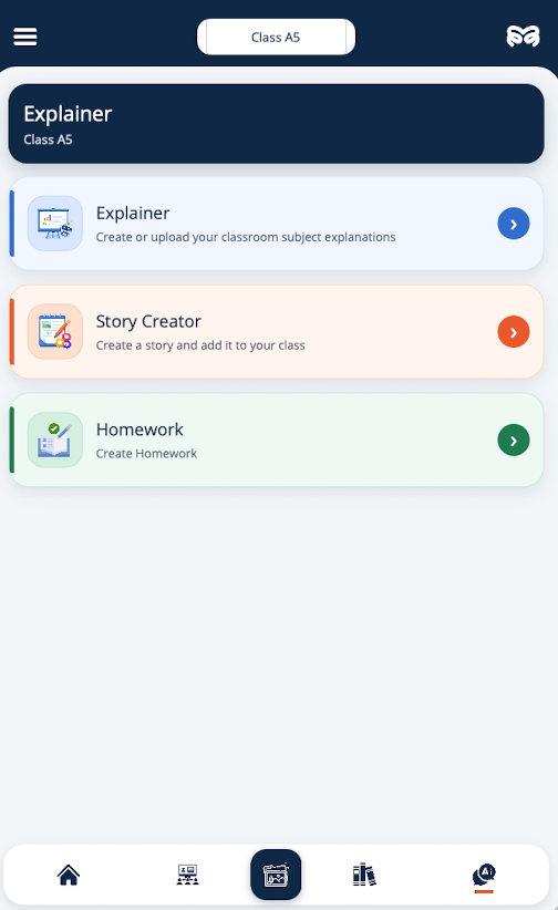 Edumento Teacher content creation tools