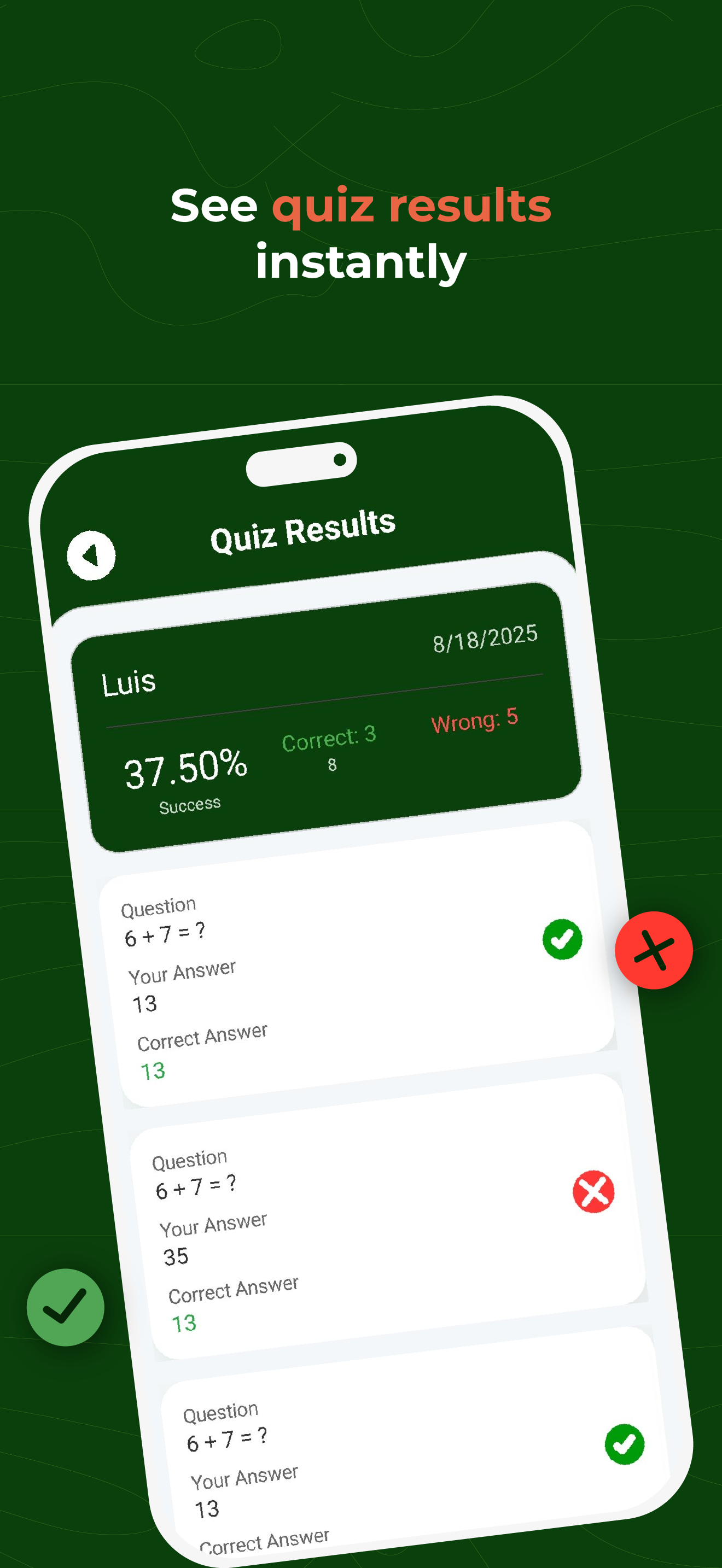 Milestones and badges